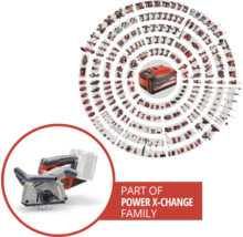 Mauernutfräse Einhell TP-MA 36/30 Li BL - Solo - Power-X-Change, ohne Akku und ohne Ladegerät