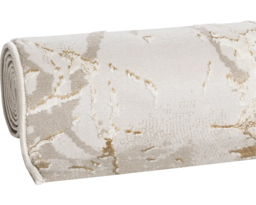 Gerollter Teppich mit Muster
