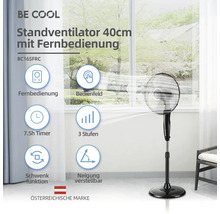 Standventilator mit Fernbedienung, 40 cm