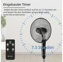 Ventilator mit Timerfunktion und Fernbedienung