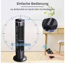 Turmventilator mit Timerfunktion und Fernbedienung