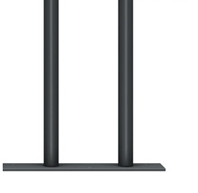 Pfosten aus Metall für Gartenzaun
