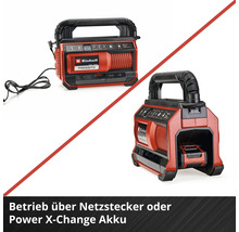 Einhell Pressito 18/25 Akku-Kompressor, Stromversorgung über Netzstecker oder Power X-Change Akku