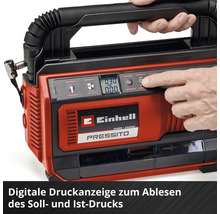 Einhell Pressito Akku-Kompressor mit digitaler Druckanzeige