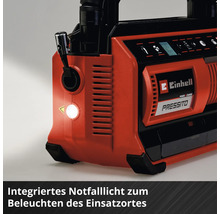 Einhell Pressito 18 Volt Power X-Change Hybrid Kompressor mit integriertem Notlicht