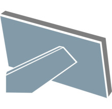 Rückseite eines Bilderrahmens mit Aufsteller