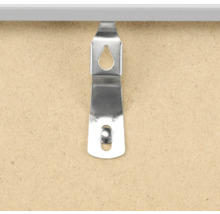 Aufhängung aus Metall für einen Bilderrahmen