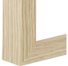 Eckdetail eines Holzrahmens