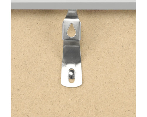 Aufhängung für Bilderrahmen aus Metall