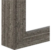 Eckdetail eines Holzrahmens