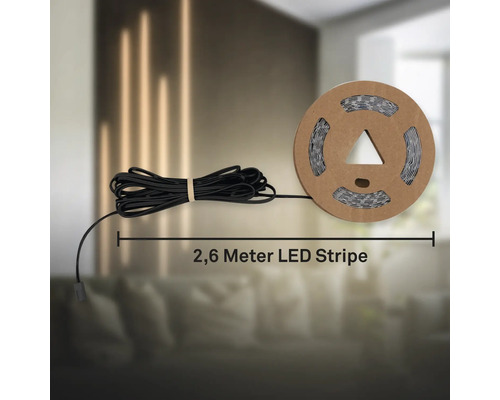 2,6 Meter LED Stripe auf Rolle