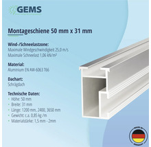 Montageschiene GEMS 1200 mm-thumb-6