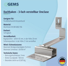 Dachhaken GEMS 234 mm-thumb-2