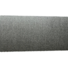 Nahaufnahme eines grauen Stoffmusters