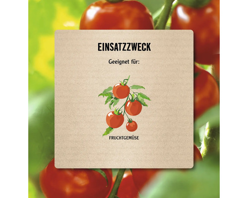 Anwendungsbereich: Geeignet für Fruchtgemüse