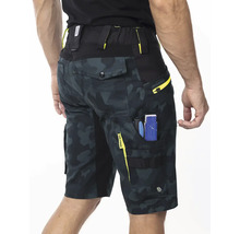 CRAFTLAND Arbeitsshorts mit Taschen und Tarnmuster