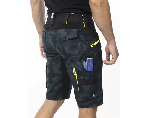 CRAFTLAND Arbeitsshorts mit Taschen und Tarnmuster