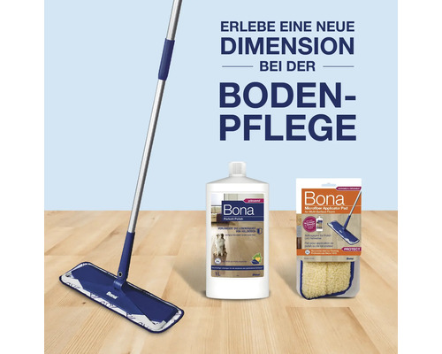 Bona Bodenpflege Set mit Wischer, Reiniger und Applikator
