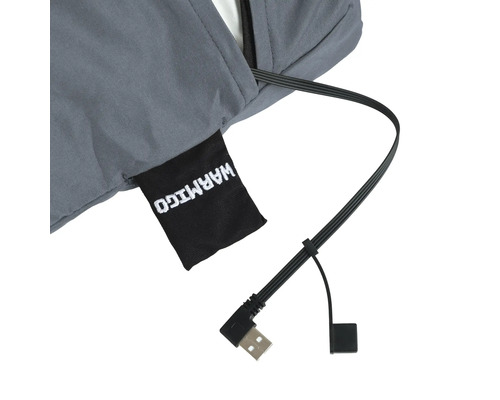 Warmigo Logo mit USB-Kabel