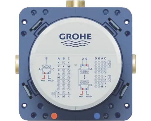 Grohe Installationsbox mit Anschlussplan