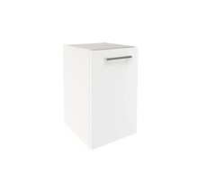 Weißer Waschtischunterschrank mit Griff
