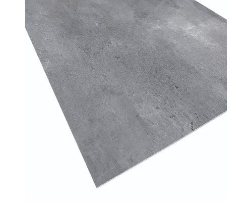 Graue Vinyl-Bodenfliese mit Betonoptik