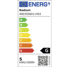 Energielabel mit der Energieeffizienzklasse G