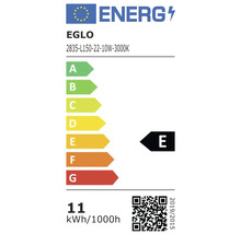 EGLO Energielabel mit Energieeffizienzklasse E