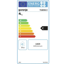 Gorenje Energielabel TG80W-E