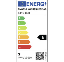 Energielabel der Lampe