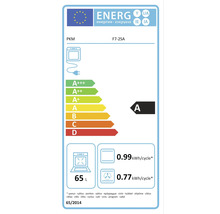 Energielabel für einen PKM F7-2SA Backofen mit der Energieeffizienzklasse A