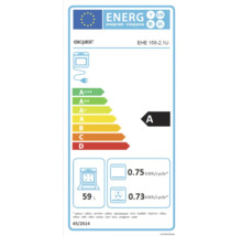 Exquisit Energieeffizienzlabel EHE 156-2.1U, Energieeffizienzklasse A