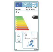 EU Energieeffizienzlabel für Ariston Warmwasserbereiter NUOS EVO A+ 110 mit Energieeffizienzklasse A+