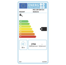 EU Energieeffizienzlabel für Regent REG 100 QB EU2 Warmwasserspeicher mit Energieeffizienzklasse C und 2766 kWh jährlichem Energieverbrauch.