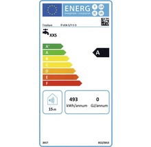 Energielabel für Vaillant VEN 5/7-5 O mit der Energieeffizienzklasse A