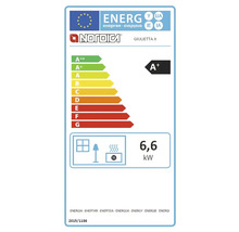 Kaminofen La Nordica Extraflame Giulietta X 4.0 Gusseisen schwarz 6,5 kW-thumb-1 Kaminofen La Nordica Extraflame Giulietta X 4.0 Gusseisen schwarz 6,5 kW-thumb-1