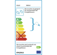 Energielabel der Lampe