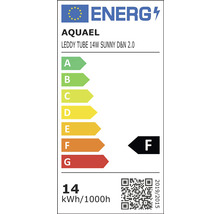 Energielabel für Aquael Leddy Tube 14W Sunny D&N 2.0
