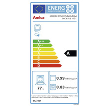 Amica Energieeffizienzlabel für Backofen