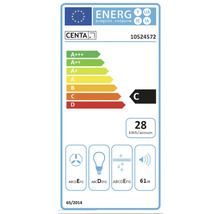 Energielabel C für Dunstabzugshaube