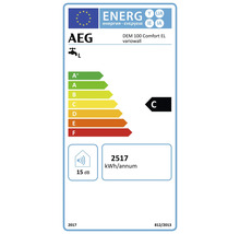 Energielabel für AEG DEM 100 Comfort EL variowall
