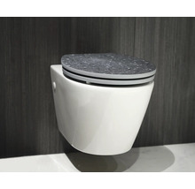 Wandhängendes WC mit WC-Sitz