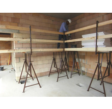 Klappbock Schake verzinkt 126 x 1700 x 2100 mm
