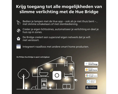 Philips Hue Bridge für intelligente Beleuchtung im Haus