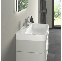 Möbelwaschtisch Duravit Happy D.2 80x50 cm weiß mit Wondergliss-Beschichtung
