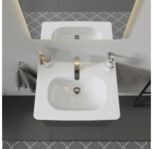 Möbelwaschtisch Duravit D-Code eckig 65x48,5 cm weiß