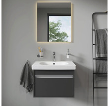 Möbelwaschtisch Duravit D-Code eckig 65x48,5 cm weiß