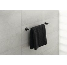 Badetuchhalter Duravit Starck T 61x5x7,3 cm schwarz matt