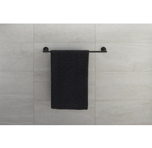 Badetuchhalter Duravit Starck T 61x5x7,3 cm schwarz matt