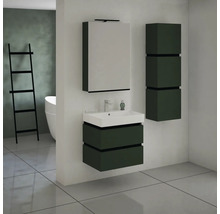 Hochschrank Devo Viva 2.0 40x127x26 cm Anschlag rechts grün matt